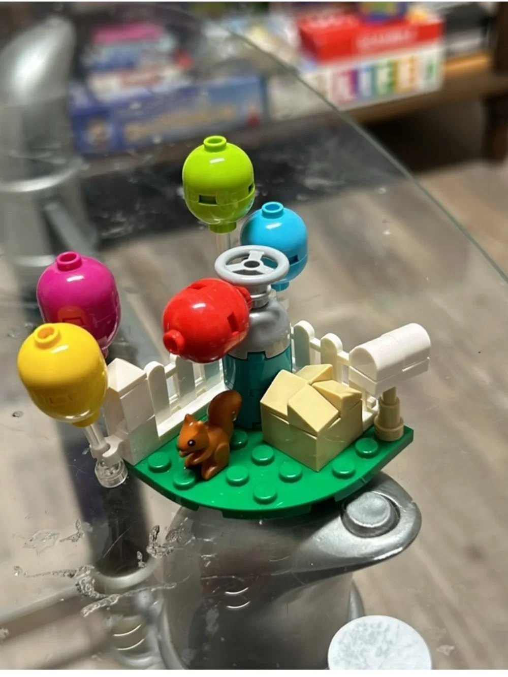 Lego Disney UP House with Multicolor Balloons - Red, Pink, Yellow, Blue